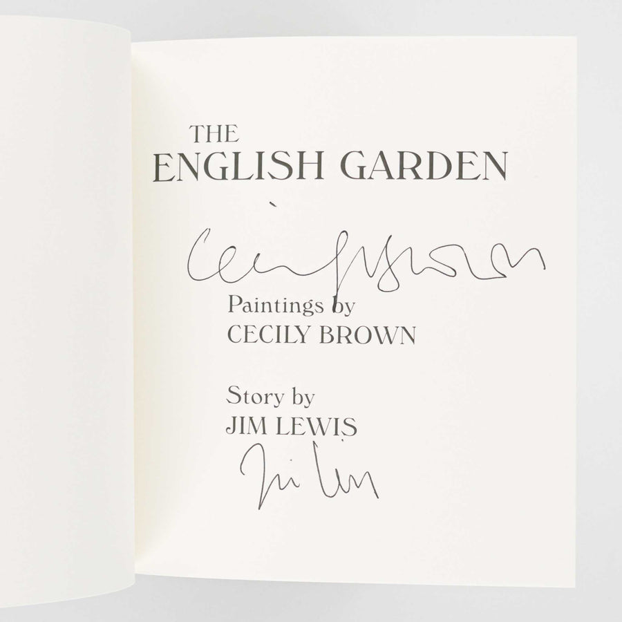 CECILY BROWN | The English Garden - signed