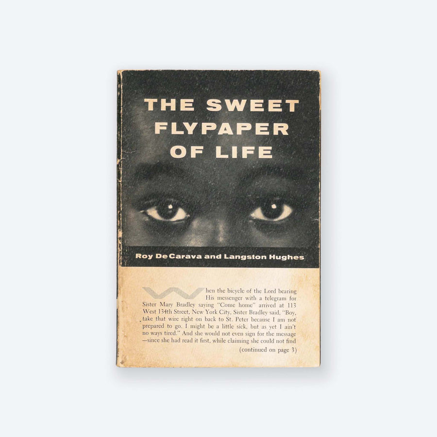 LANGSTON HUGHES & ROY DECARAVA | The Sweet Flypaper of Life - first printing, good condition
