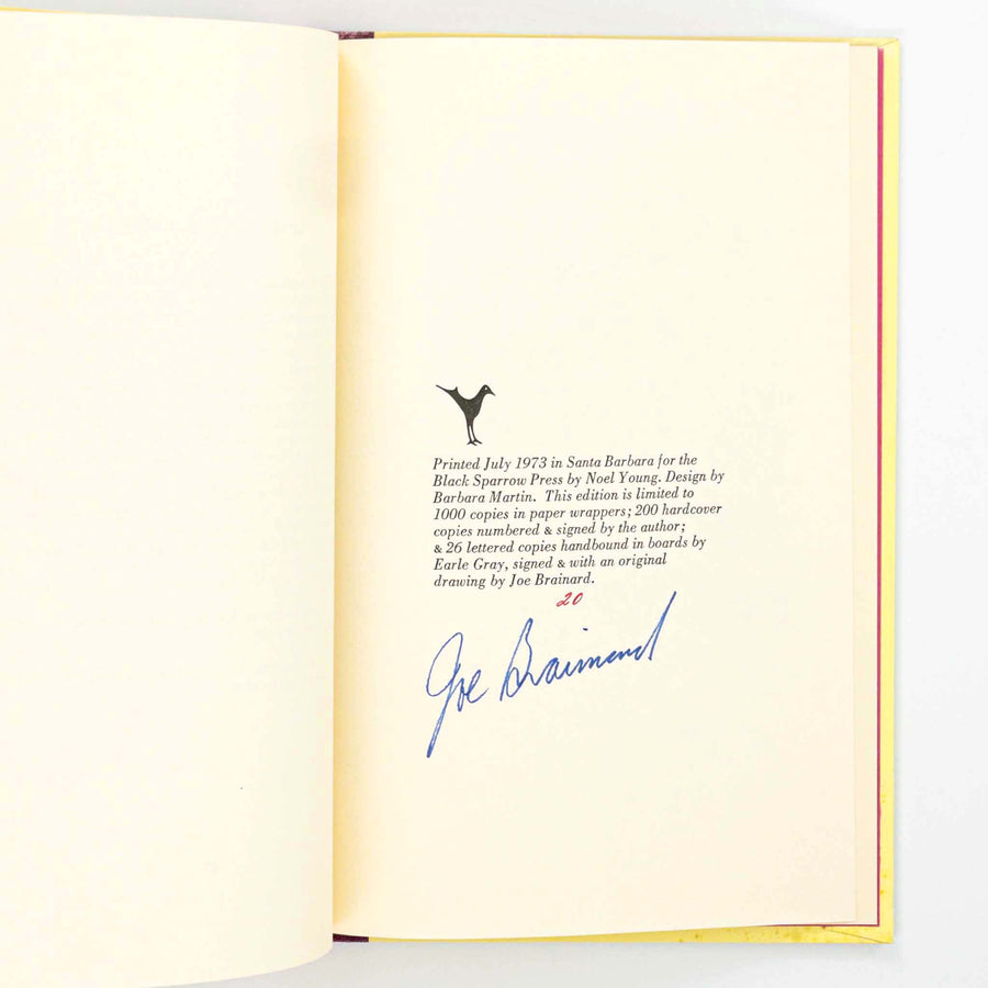 JOE BRAINARD | New Work - signed + numbered limited edition