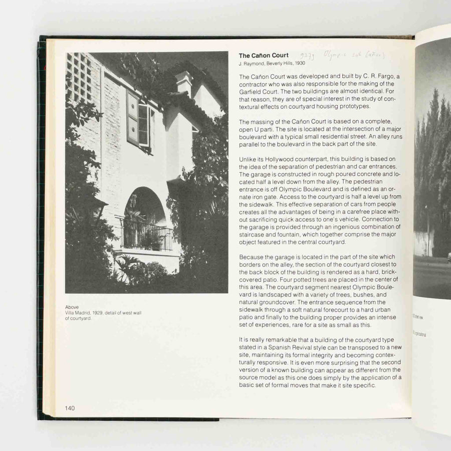 Courtyard Housing in Los Angeles - first edition hardcover