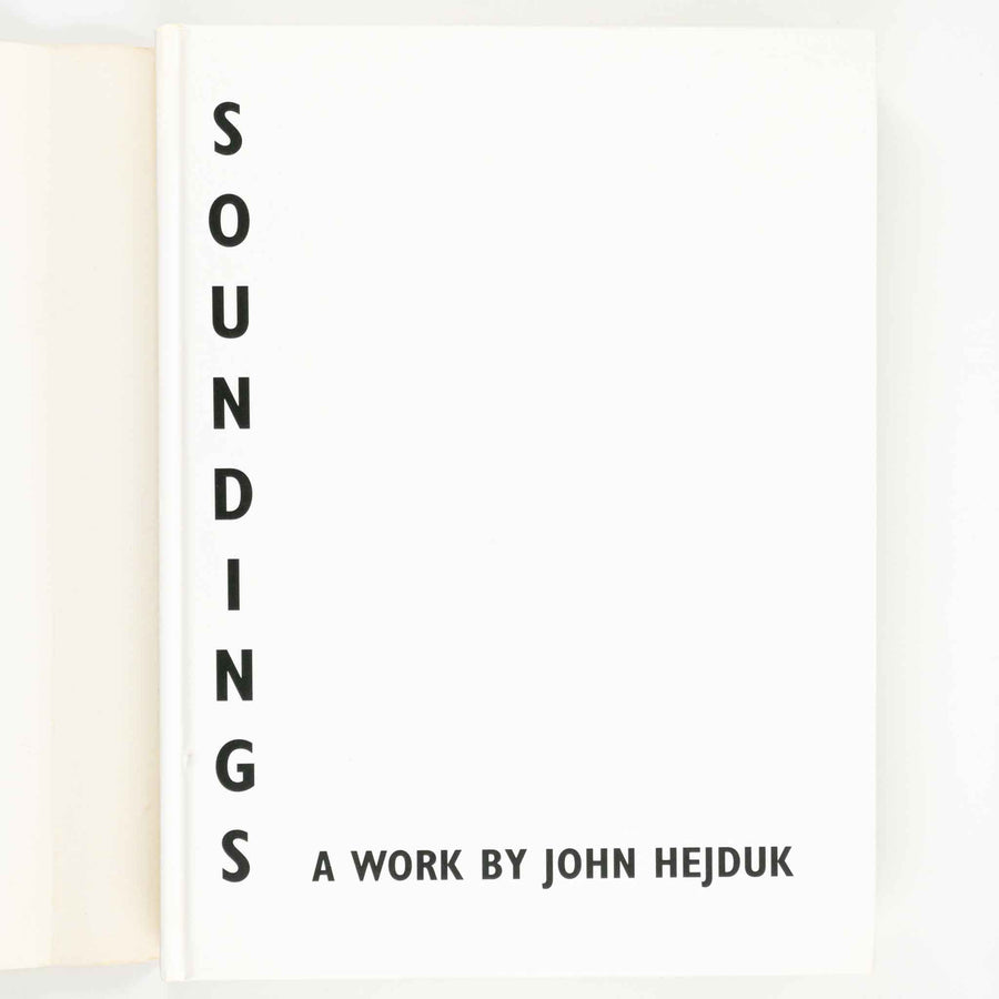 JOHN HEJDUK | Soundings