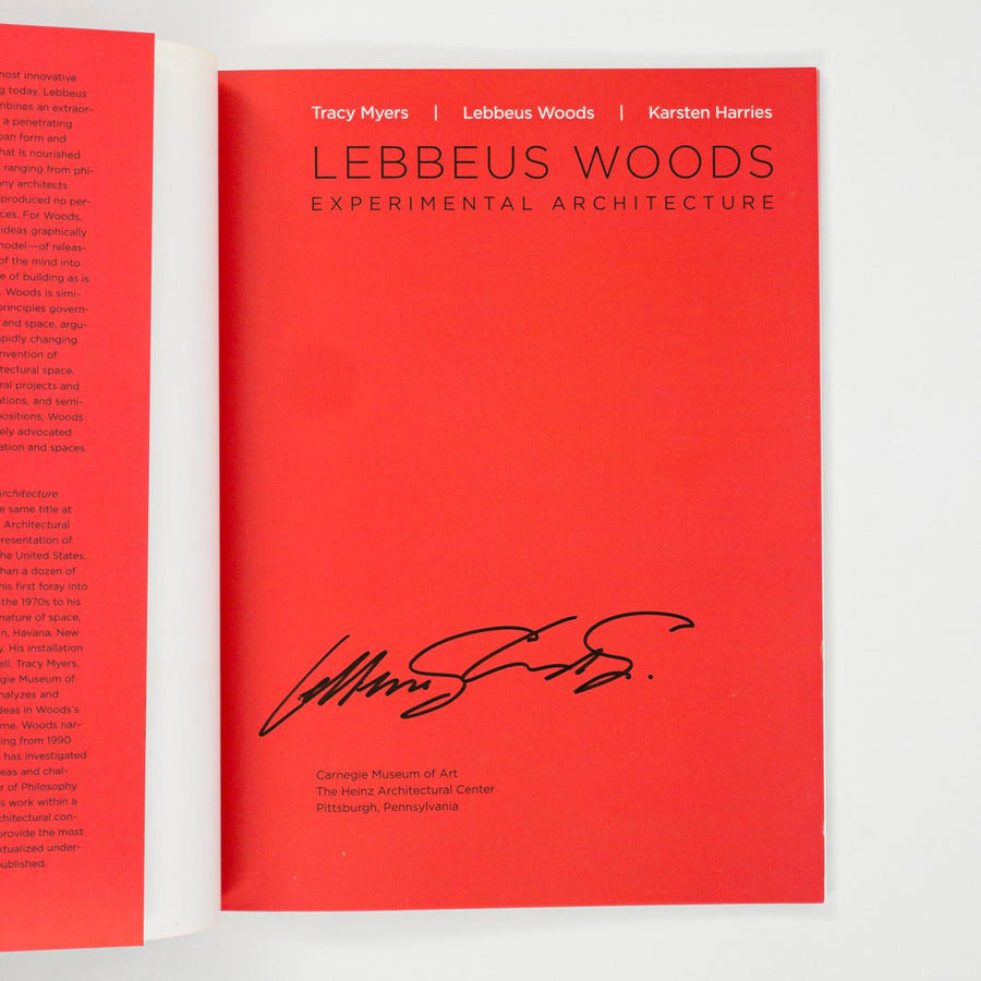 LEBBEUS WOODS | Experimental Architecture - signed
