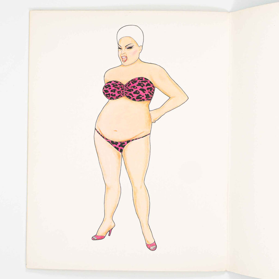 The Simply Divine: Cut-Out Doll Book