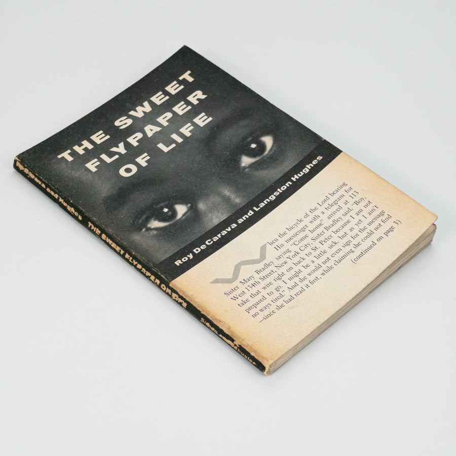 LANGSTON HUGHES & ROY DECARAVA | The Sweet Flypaper of Life - first printing