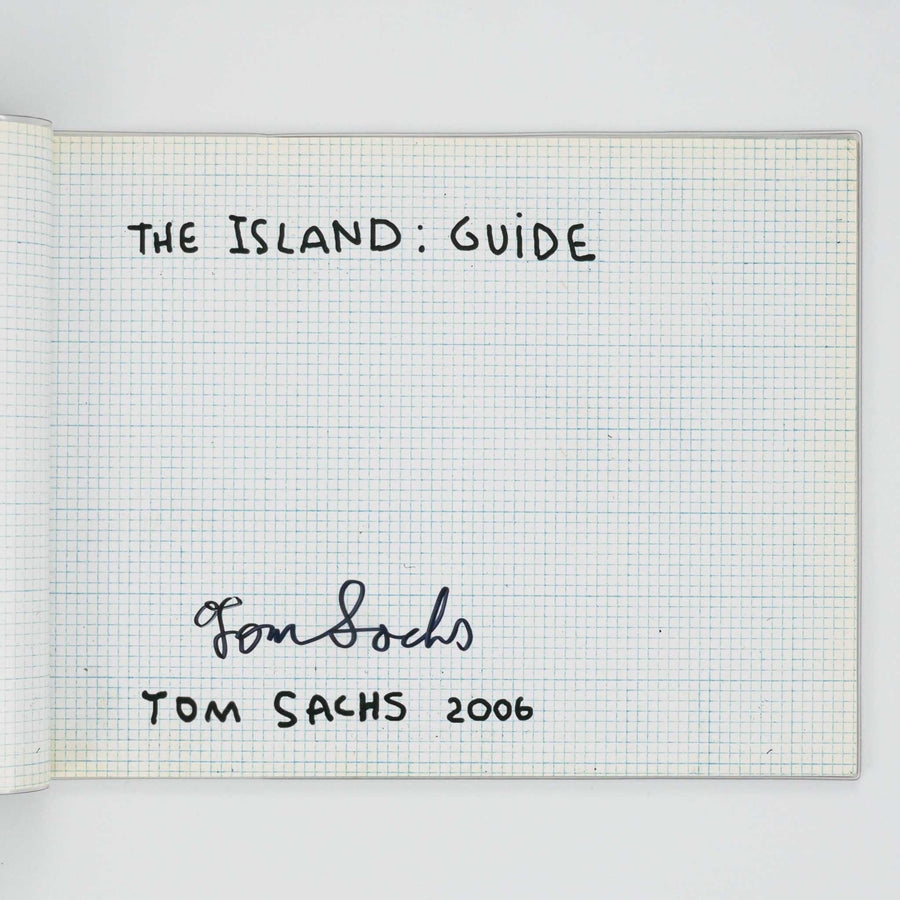 TOM SACHS | The Island: Guide - signed