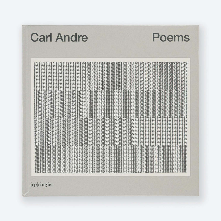 CARL ANDRE | Poems